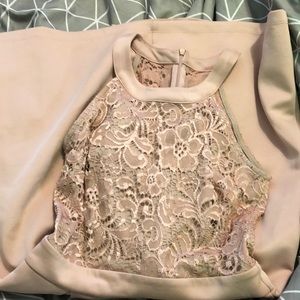 Nice pink formal dress size s